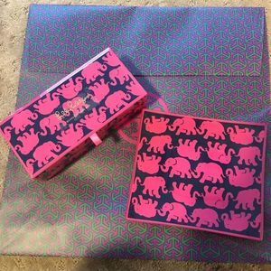 Lilly Pulitzer Tusk In Sun Glass storage box & tray